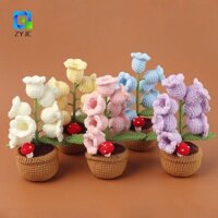 Zyjc Dạ Quang Chậu Cây Đèn Handmade Đẹp Trang Trí Nhà
