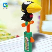 Zyjc Electric Talking Parrot, Animal Talking Record Talking Crow Toy, Smart Funny Imitate Repeats Ghi âm Đồ chơi nói chuyện Trẻ em