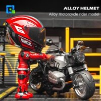 Zyjc Mô Phỏng Xe Máy Rider Búp Bê Linh Hoạt Sáng Tạo Đồ Chơi Trẻ Em