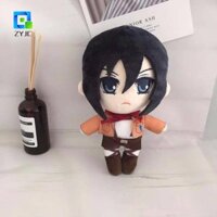 Zyjc Tấn Công Titan Hoạt Hình Dễ Thương Eren Jaeger Levi Ackerman Búp Bê Sang Trọng
