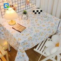 ZYJC Zyjc Ins PVC Khăn Trải Bàn Sinh Viên Nhựa Món Tráng Miệng Bàn Nhà