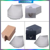 Zzz 100 cái giá đỡ màn hình vòng trống thẻ kraft vòng các tông treo thẻ chủ