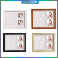 Zzz Sơ Sinh Sơ Sinh Dấu Tay Dấu Chân Khung Ảnh Đồ Trang Trí Sinh Nhật Cho Bé Lưu Niệm Tắm