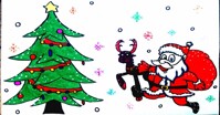 10 cách vẽ cây thông Noel đẹp mà đơn giản