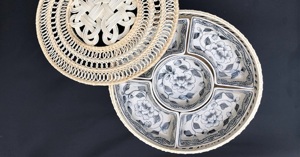 1001 hộp đựng bánh kẹo Tết bằng gỗ, nhựa, sứ, thủy tinh HOT nhất 2023