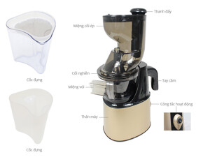 13 máy ép chậm giá rẻ tốt nhất tuổi thọ cao công suất lớn giá từ 700k