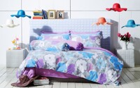 20 mẫu chăn ga gối đệm hoạt hình dễ thương cho bé trai, gái giá từ 300k