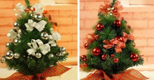 3 mẫu cây thông Noel để bàn đẹp và giá cả chi tiết