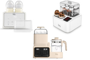 3 máy hâm sữa Fatz thiết kế xinh, đựng nhiều bình, giá rẻ chỉ từ 549.000 đồng