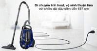 3 máy hút bụi Samsung 2200W và máy hút bụi cầm tay Samsung giá 5 -7 triệu đồng với lực hút siêu khỏe