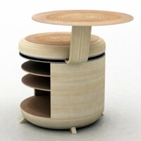 3 thiết kế bàn đa năng tuyệt vời cho nhà chật