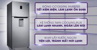 4 ưu điểm của tủ lạnh Samsung Inverter 380 lít RT38K5982SL/SV bạn nên biết trước khi mua