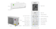 5 đặc điểm nổi bật của điều hòa Gree 1 chiều Inverter 12000BTU GWC12PB-K3D0P4 mà bạn cần biết