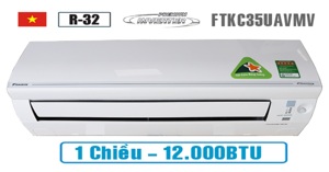 5 lý do bạn nên chọn mua điều hòa Daikin 1 chiều 12.000BTU inverter FTKC35UAVMV