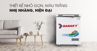 5 lý do bạn nên mua tủ đông 100 lít Sanaky VH-1599HY cho gia đình