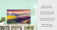 5 lý do nên chọn mua tivi Casper 43 inch 43FX6200 năm 2023