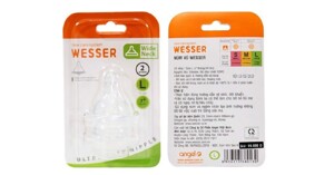 5 lý do nên lựa chọn núm ty Wesser cho bé