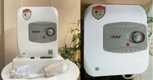 5 quy tắc an toàn phải nhớ khi dùng bình tắm nóng lạnh Rossi RTI20SQ