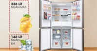5 tính năng của tủ lạnh 4 cánh Midea MRC-626FWEIS 482 Lít không phải ai cũng biết