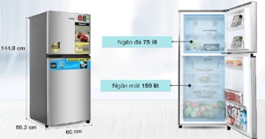 5 tính năng ưu việt của tủ lạnh Panasonic Inverter 234 lít NR-TV261BPS9