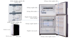 5 ưu điểm chất lượng của tủ lạnh Hitachi R-VG440PGV3 (GBK) - 365L Inverter