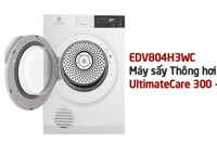 6 điểm vượt trội của máy sấy thông hơi Electrolux UltimateCare 300 EDV804H3WC