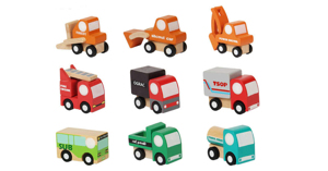 6 mẫu ô tô đồ chơi bằng gỗ được các bé yêu thích