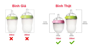 8 cách kiểm tra bình sữa Comotomo chính hãng