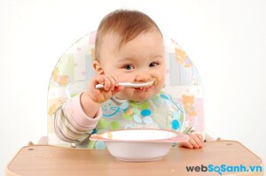 8 mốc quan trọng trong công cuộc ăn uống của bé