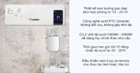 Ai nên mua máy sưởi gốm Rapido RCH2000-D 1000 - 2000W?