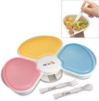 Ăn dặm cùng bé với bộ khay ăn Farlin TOP-240