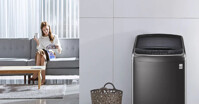 Ấn tượng máy giặt LG TH2111SSAB: giặt “3D”, truyền động trực tiếp