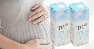 Bà bầu uống sữa TH True Milk có tốt không?