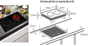 Bạn đã biết kích thước bếp từ đôi như thế nào chưa?