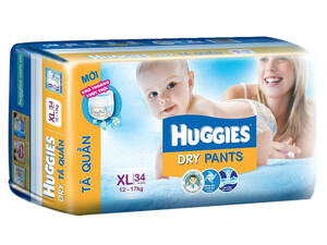 Bảng giá các loại tã giấy cho trẻ từ 12 - 22 kg cập nhật ngày 30/3/2015