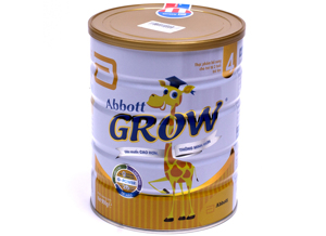 Bảng giá sữa bột Abbott Grow cập nhật tháng 6/2017
