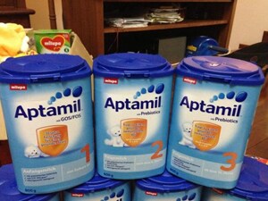 Bảng giá sữa bột Aptamil cập nhật tháng 12/2016