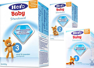 Bảng giá sữa bột, bột ăn dặm Hero Baby mới nhất cập nhật tháng 11/2016
