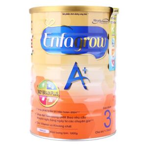 Bảng giá sữa bột Enfagrow chính hãng trong tháng 8/2017