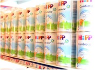 Bảng giá sữa bột Hipp cập nhật tháng 8/2016