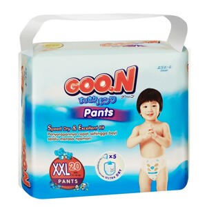 Bảng giá tã quần Goon cập nhật tháng 4/2017