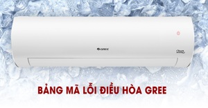 Bảng mã lỗi E, H, F điều hòa Gree Multi và VRV cập nhật mới nhất 2023