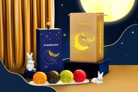 Bánh Trung thu Starbucks 2025 trọn vẹn mùa trăng, đậm vị yêu thương