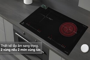 Bếp điện từ đôi Pramie PRTH-A1 tính năng thông minh, công nghệ hiện đại