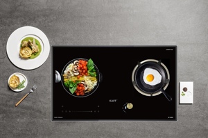 Bếp gas kết hợp từ Kaff KF-088IG sự kết hợp hoàn hảo giữa hiện đại và truyền thống