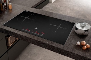 Bếp từ âm 2 vùng nấu Bauer BE-820GT hoạt động mạnh mẽ, tiết kiệm điện hiệu quả
