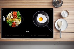 Bếp từ âm 2 vùng nấu Faster FS 389I sang trọng, hiện đại, tiết kiệm điện