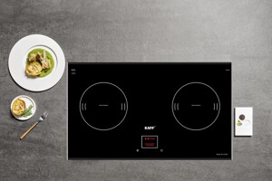 Bếp từ âm 2 vùng nấu Kaff KF-LCD2IG sang trọng, hiện đại và an toàn