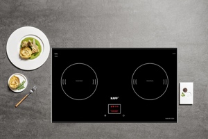 Bếp từ âm 2 vùng nấu Kaff KF-LCD2IG sang trọng, hiện đại và an toàn