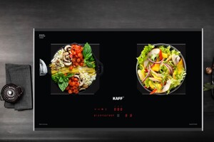 Bếp từ âm 2 vùng nấu Kaff KF-HD28II hiện đại, tiên tiến và an toàn